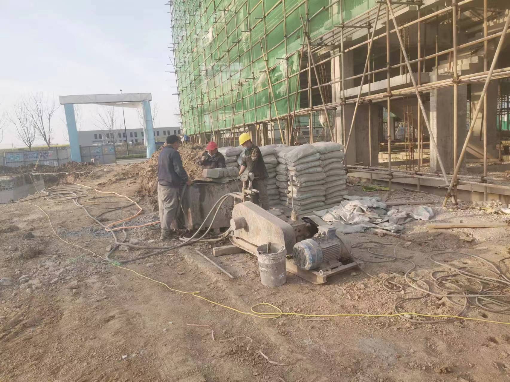 涟源别墅下沉注浆